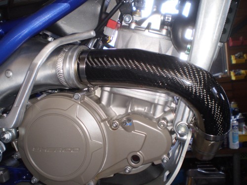2024SHERCO エキゾーストパイプ プロテクター